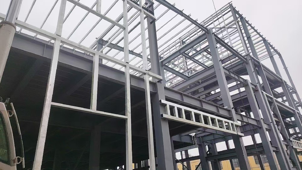 方管門梁-鋼結構工程- 衡水廠房鋼結構廠家_金鼎鋼構_20年本地經驗_加工安裝一站式